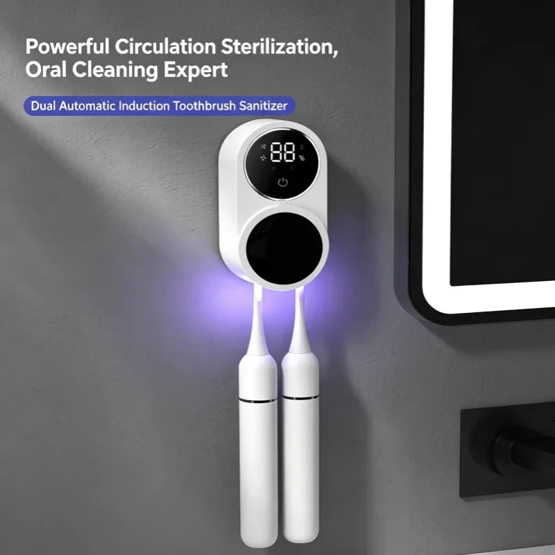 Portable Rechargeable Toothbrush UV Sterilizer